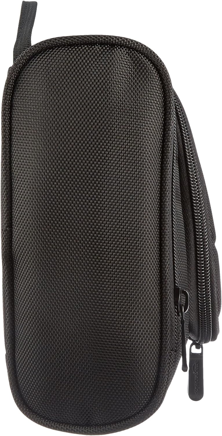 Basics Hanging, Travel Toiletry Bag Organizer, Shower Dopp Kit, Black - Image 6